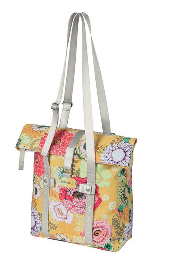 Basil Schultertasche Bloom Field Shopper honey yellow 30x15x38 cm 20l