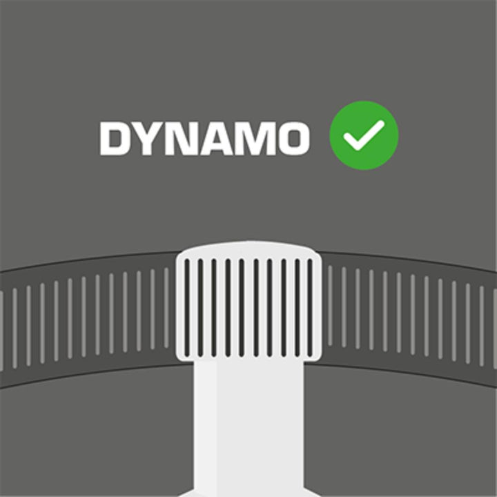 Dynamo Reifen mit Dynamo-Riffelung an der Seitenwand. Speziell für die Verwendung mit klassischen Seitenläufer-Dynamos.
