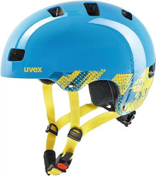 UVEX Kid 3 Kinder-Fahrradhelm, Hartschale, 10 Belüftungsöffnungen, IAS-Größenanpassung, monomatic Verschluss, Größe 51-55 cm, Farbe: Blackout Blue