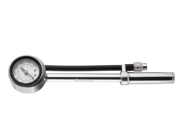 Birzman Zacoo Salut Dämpferpumpe 400 PSI 1,6 Zoll Manometer silber