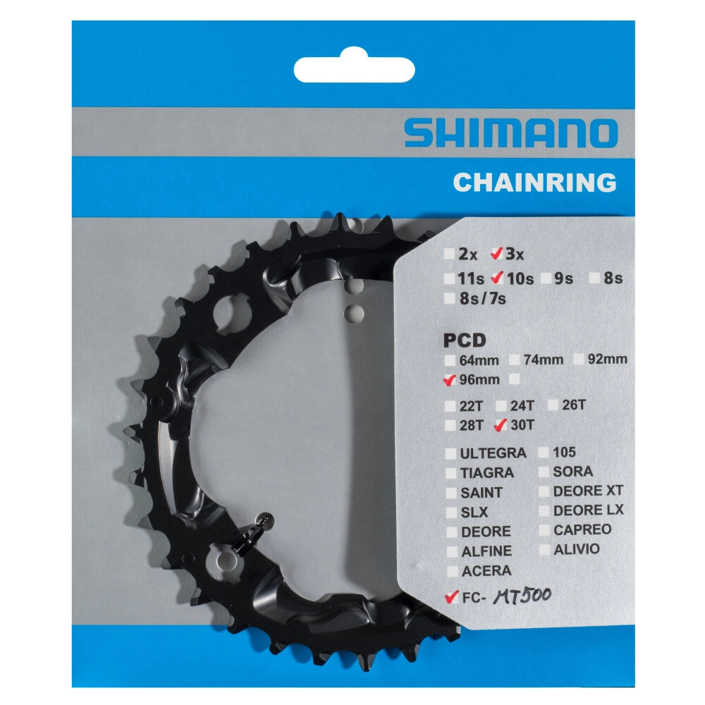 Kettenblätter FC-MT500/FC-M523, 30 Zähne, 96 mm, Stahl