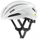 uvex surge aero MIPS Rennradhelm, white matt, 53-56cm, mit abnehmbarem Aero-Cover, MIPS Air Node System, Top-Belüftung, Brillengarage, reflektierend, pro-ready