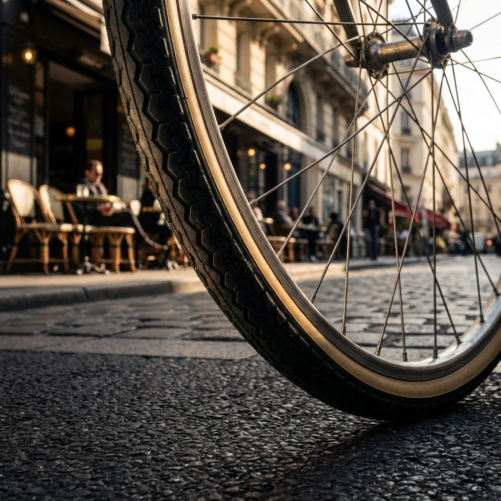 Michelin WorldTour 28 Zoll City-Reifen schwarz-weiß mit Straßenprofil für Urban Touring Drahtreifen 35-622