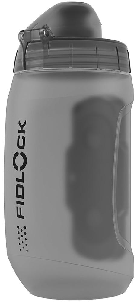 FIDLOCK TWIST Bottle 450ml Single ohne BikeBase  kompakte, spülmaschinengeeignete Trinkflasche mit magnet-mechanischem Haltersystem, ideal für enge Fahrradrahmen