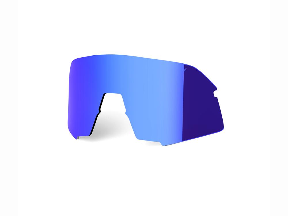 100% S3 - Mirror Replacement Lens unis blue - Ersatzglas mit Spiegelbeschichtung Kategorie 3