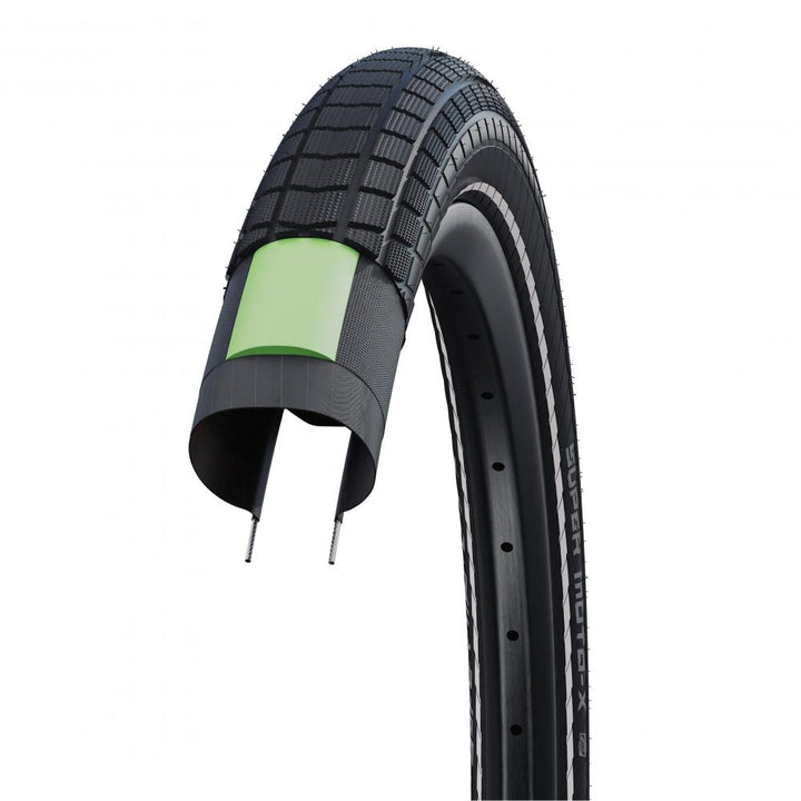 Schwalbe Reifen SUPER MOTO-X 26x2.40 ETRTO 62-559 ADDIX GreenGuard Performance Line Tube E-50 HS439