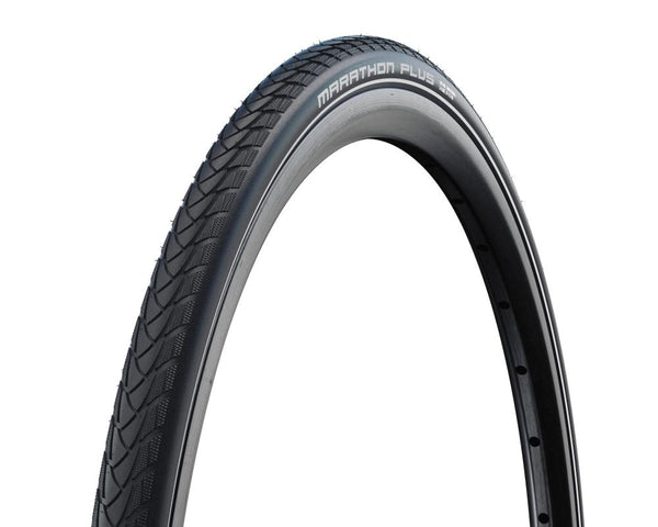 Schwalbe Reifen Marathon Plus 24x1.00" (25-540) schwarz Reflex HS440 - pannensicherer Drahtreifen mit SmartGuard, E-Bike Ready 25, langlebig & mit Reflexstreifen