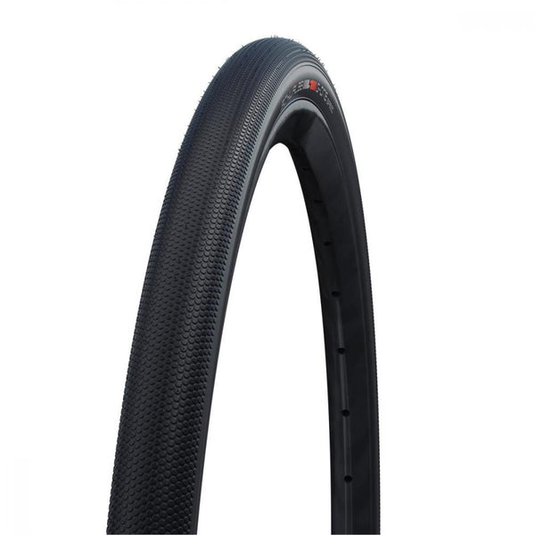 Schwalbe G-One Speed 12x1,35" (35-203) schwarz mit Reflexstreifen, Black'n'Roll Compound, Performance Line, Drahtreifen, 2,5-4,0 Bar, HS472