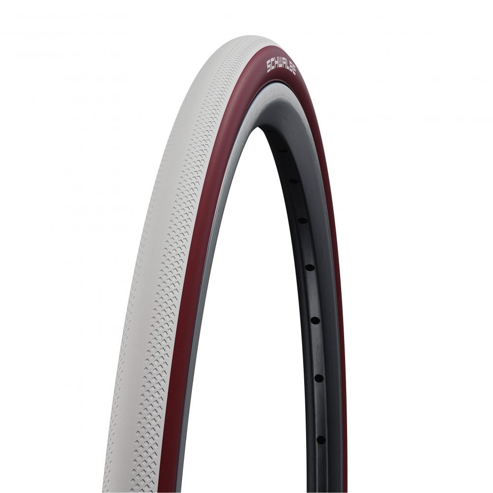 Schwalbe Reifen Dunk King 28x1.00" 25-622 weiß/rot faltbar