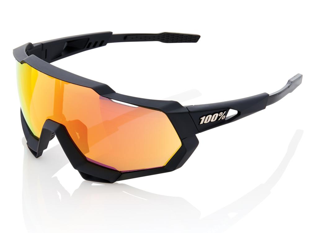 100% Speedtrap - HiPER Mirror Lens unis Soft Tact Black - maximale Performance und Sicht
