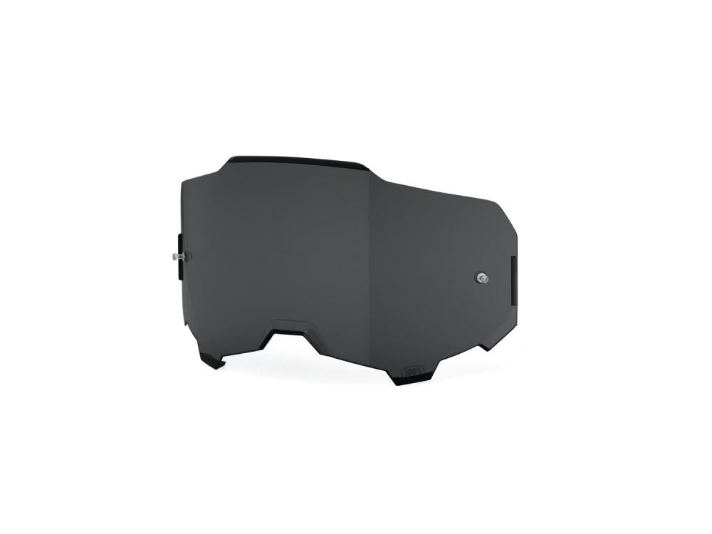 100% Armega Replacement lens - Injected unis dark smoke - maximale Sicht und Schutz