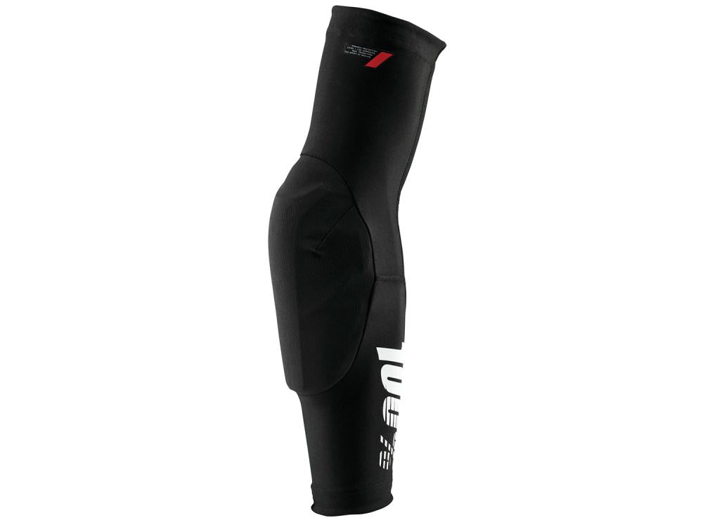 100% Teratec elbow guards L black - leichte Ellbogenprotektoren mit Level-1-Schutz