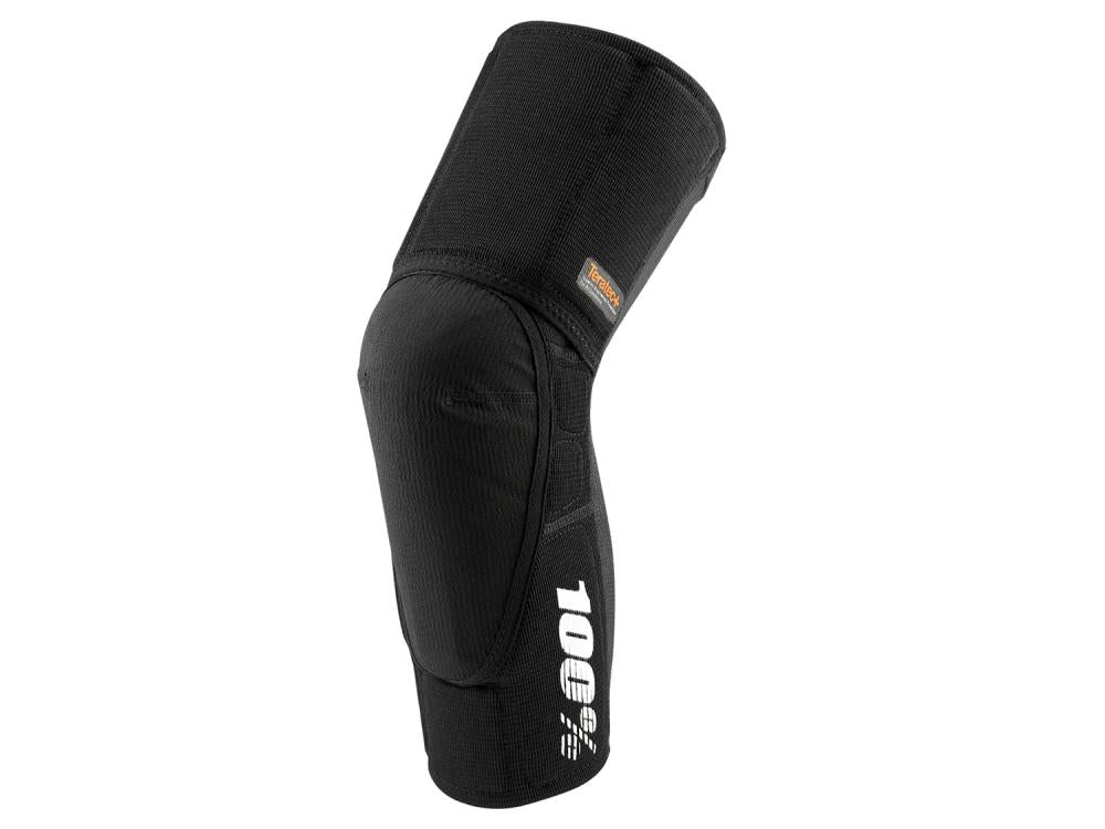 100% Teratec Plus knee guards S black - komfortabler, zertifizierter Knieschutz