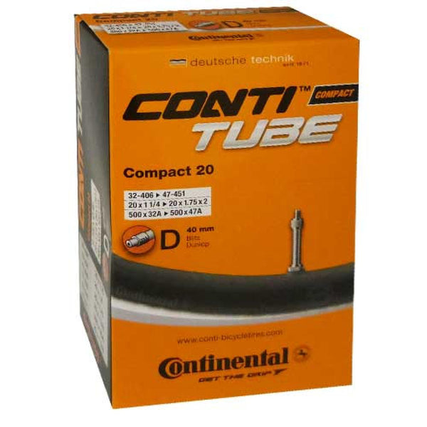 Continental Schlauch Conti Compact 20 20x1 1/4-1.75" 32/47-406/451 DV 40mm