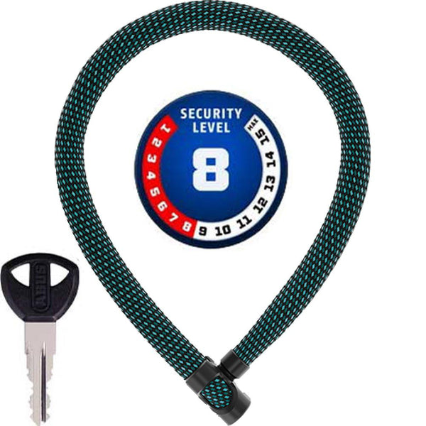 Abus Kettenschloss Ivera Chain 7210 color L 85 cm D 7 mm diving blau