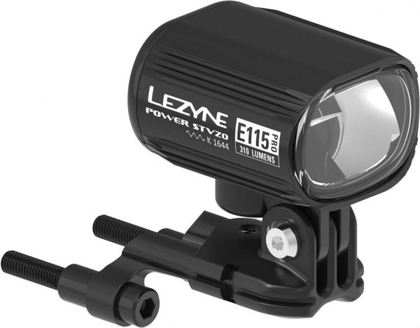 Lezyne Front Scheinwerfer POWER PRO E115 E-BIKE 115 LUX 310 LUMEN E-Bike Scheinwerfer StVZO