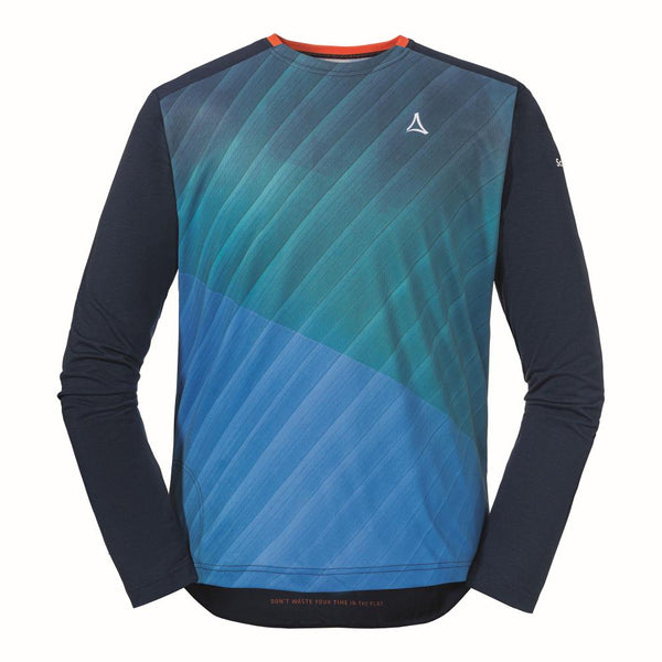 Schöffel Longsleeve Altitude M blau Größe 56