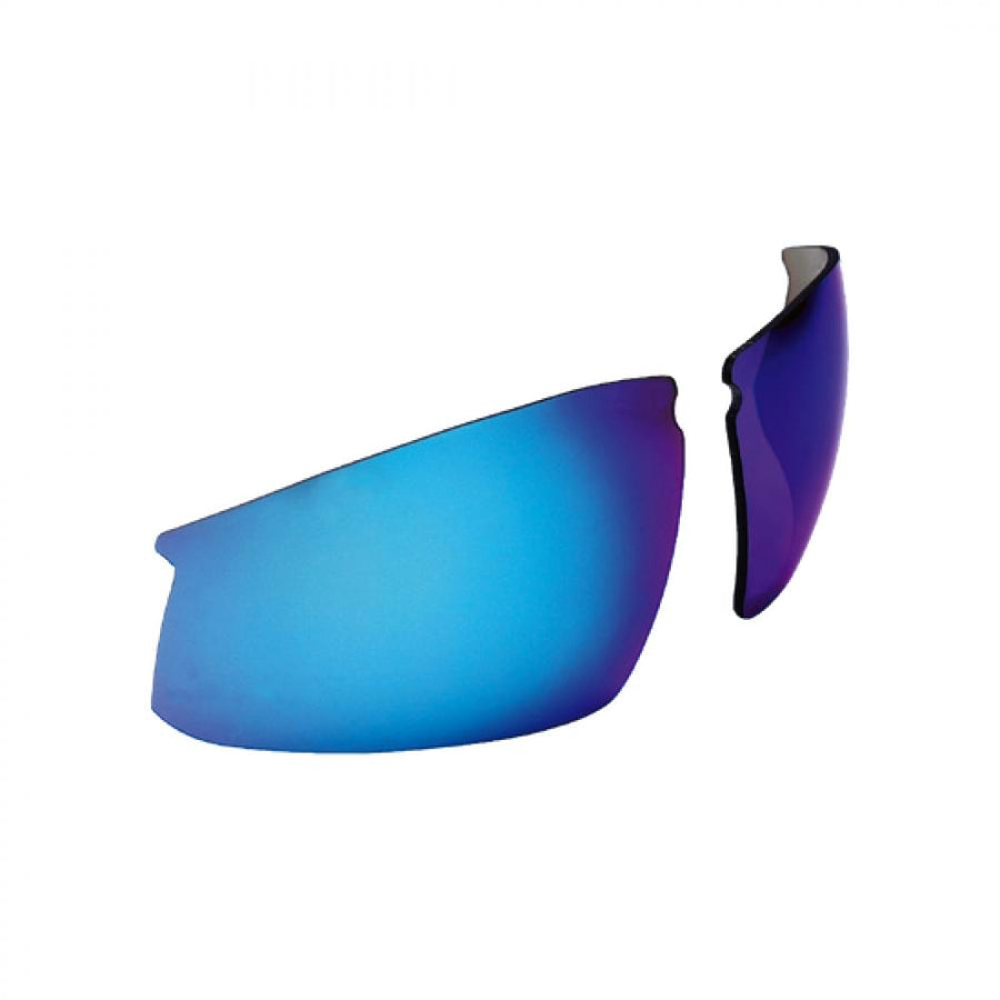 BSG-58 Gläser Impress blau mirro rauchfarbe