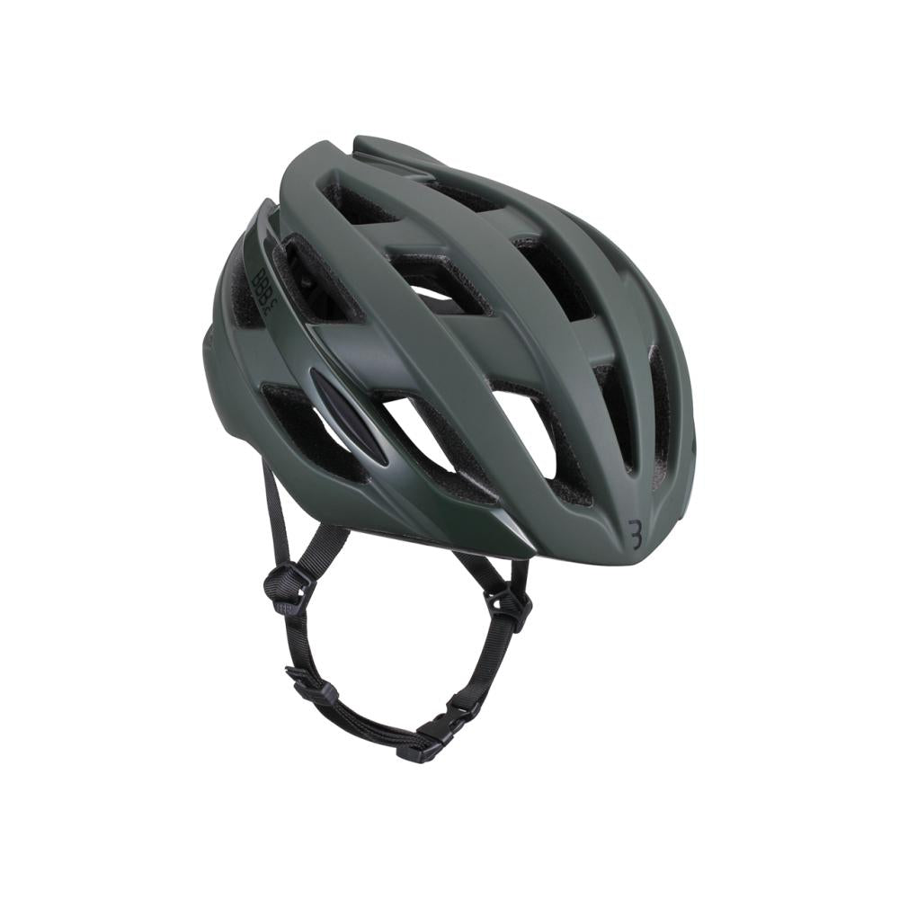 BBB Cycling BBB Helme Hawk L (58-62cm) matt olivgrün - leichter Allround-Rennradhelm