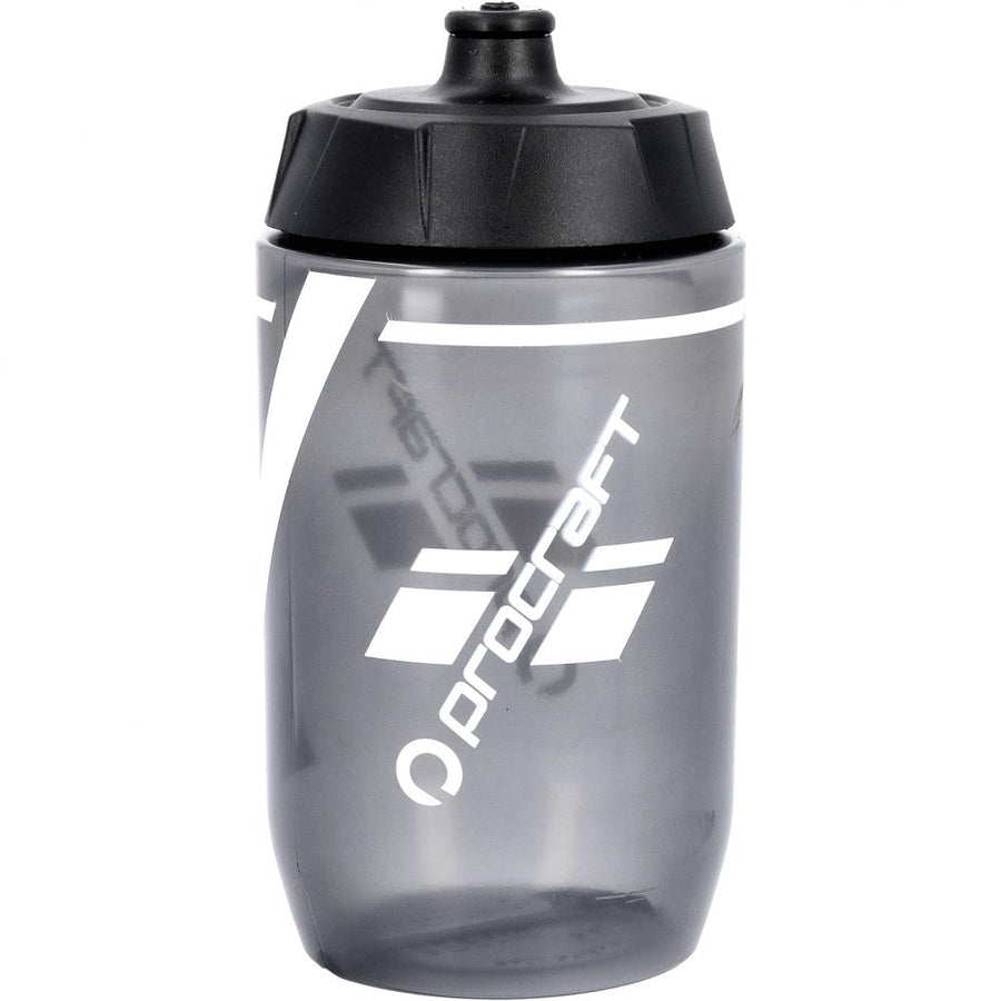 Procraft Trinkflasche Logo Bottle smoke 500 ml Smoke/weiß - leichte Fahrrad-Trinkflasche