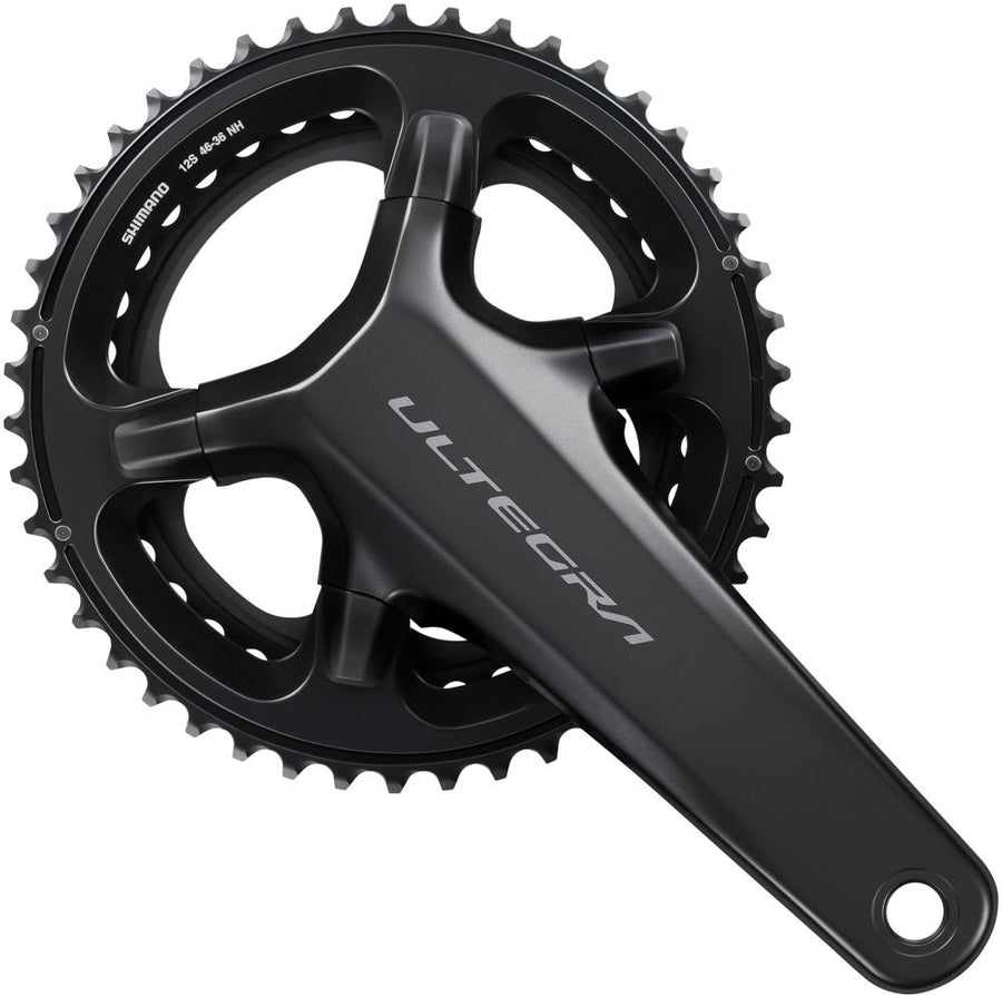 SHIMANO Kurbelgarnitur ULTEGRA FC-R8100 Kurbelgarnitur - 165 mm, 46-36 Zähne, 36 Zähne