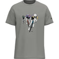 SHIMANO Sentiero Ltd. T-Shirt, Gray Road, XL Gray - komfortables Bike-Lifestyle-Shirt