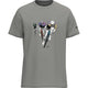 SHIMANO Sentiero Ltd. T-Shirt, Gray Road, XL Gray - komfortables Bike-Lifestyle-Shirt