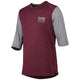 IXS Sports Division iXS Carve X 3/4 Jersey L Raisin/Graphite - atmungsaktives Trail-Trikot