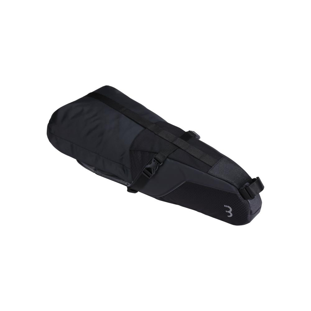 Fahrradsatteltasche Seat Sidekick 16x16x44cm 10l Schwarz - Große Bikepacking-satteltasche