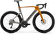 MERIDA REACTO LIMITED Aero-Rennrad XL, slate grey mineral gold black, CF3 Carbon, Shimano 105 Di2, Powermeter