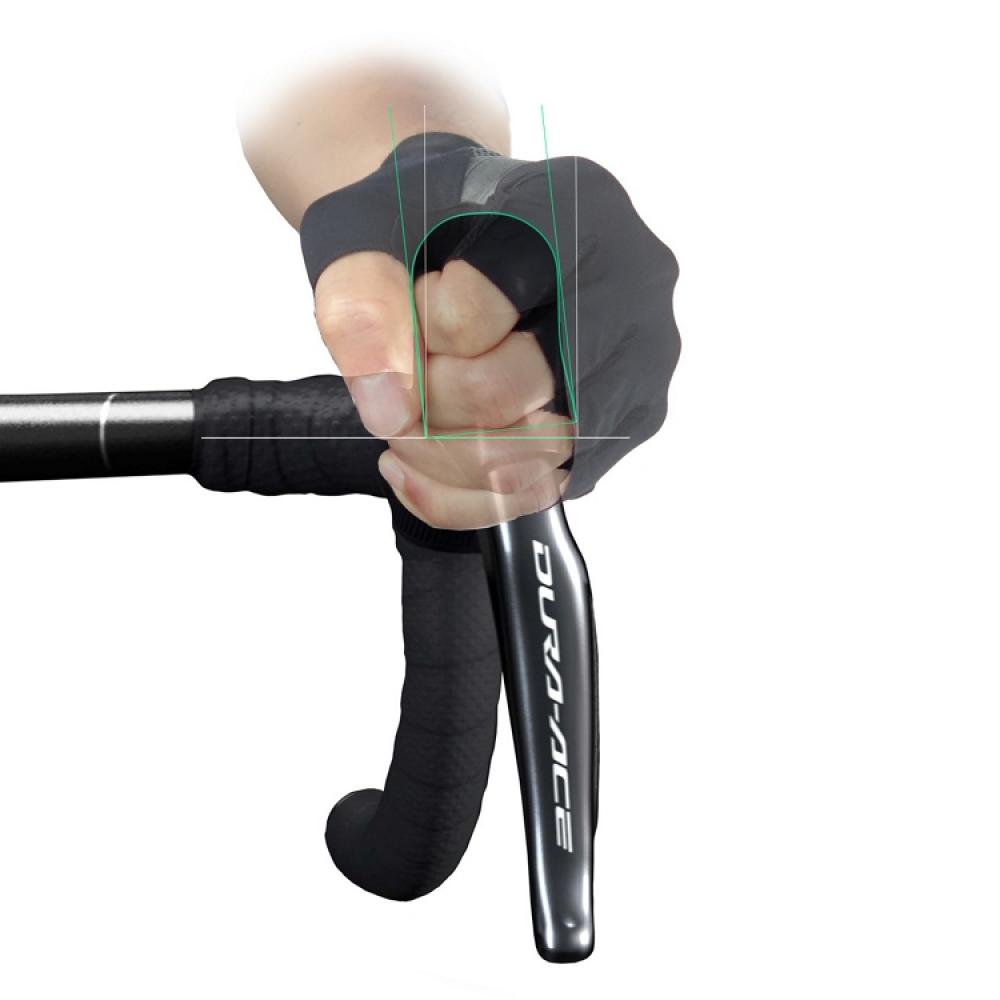 Shimano Dura-Ace Di2 Disc Brake STI Set rechts hinten 12-fach Flat Mount schwarz - ST-R9270-R - BR-R9270 - 1700 Millimeter