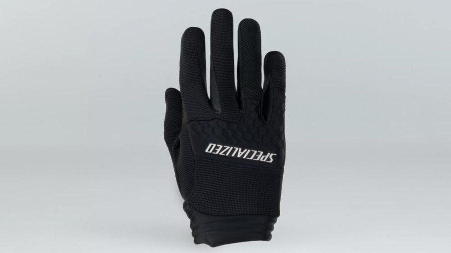 Specialized TRAIL SHIELD Handschuh LF WMN BLK L BLACK - MTB Langfinger Handschuh mit Schutz - Handschuh Langfinger