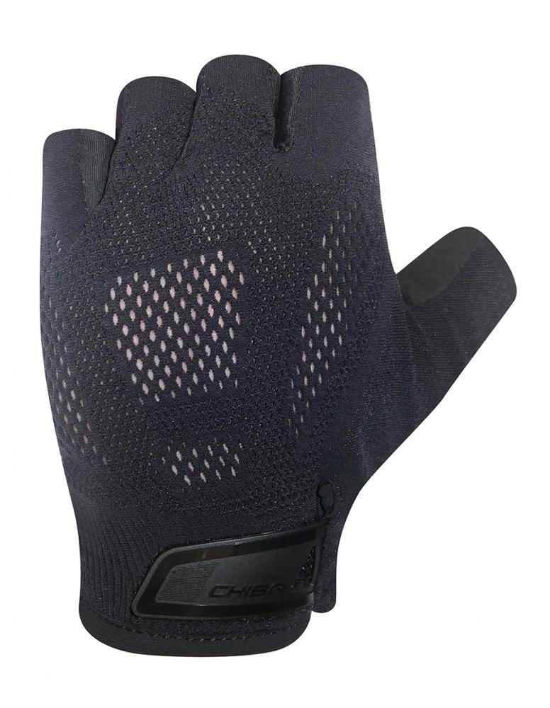 CHIBA Gel Evolution - Radhandschuhe schwarz L, gepolstert, atmungsaktiv