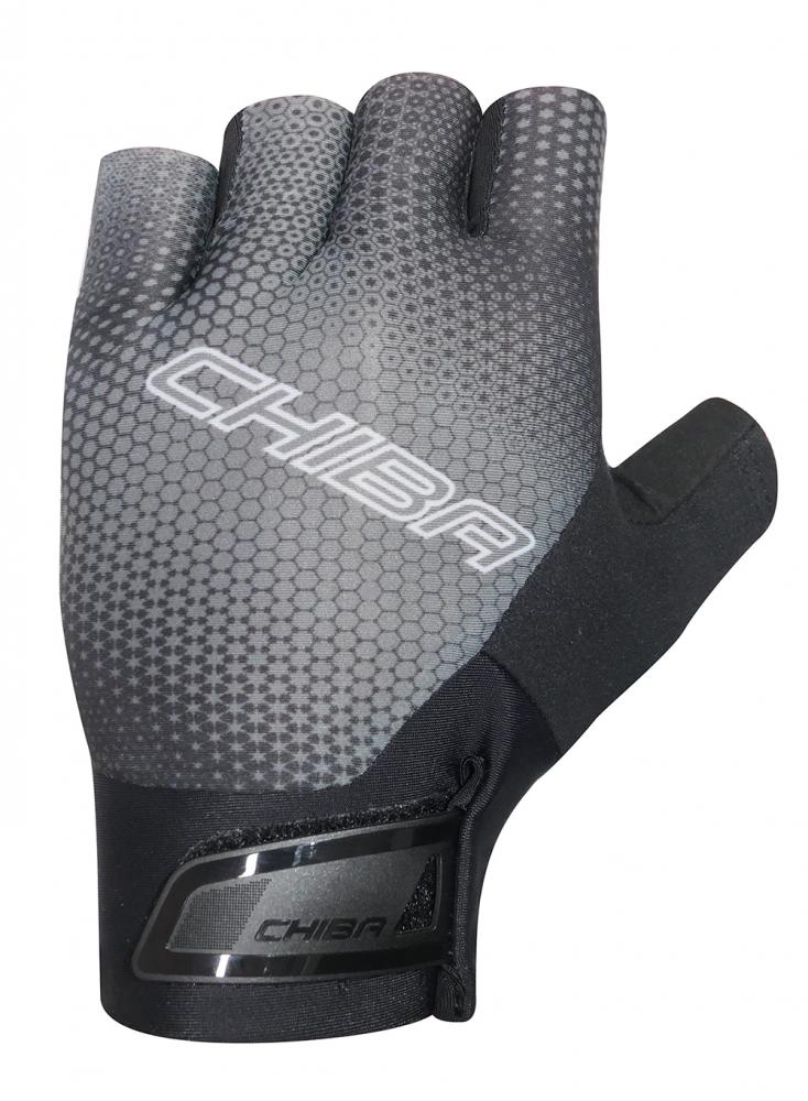 CHIBA Ergo Superlight - Radhandschuhe dunkelgrau, XL, gepolstert & atmungsaktiv
