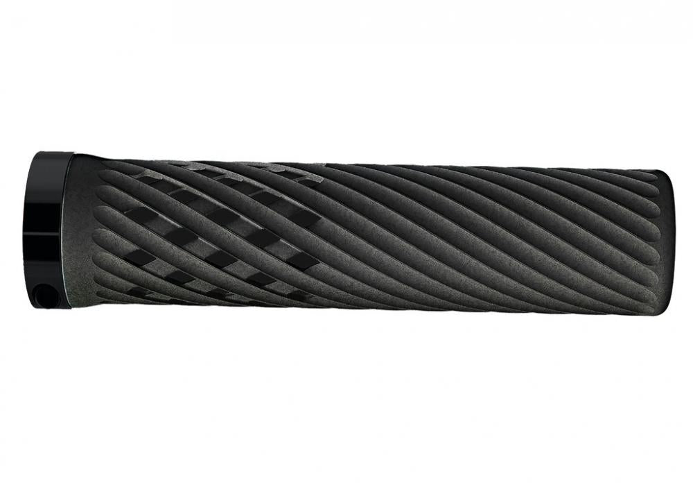 Lenkergriffe Luna Lock 130mm, Ø 22mm, Schwarz, Paar