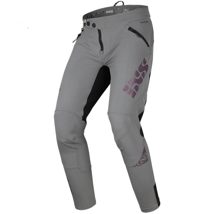 IXS Sports Division iXS Trigger Pants L graphite/black - atmungsaktive MTB-Race-Hose