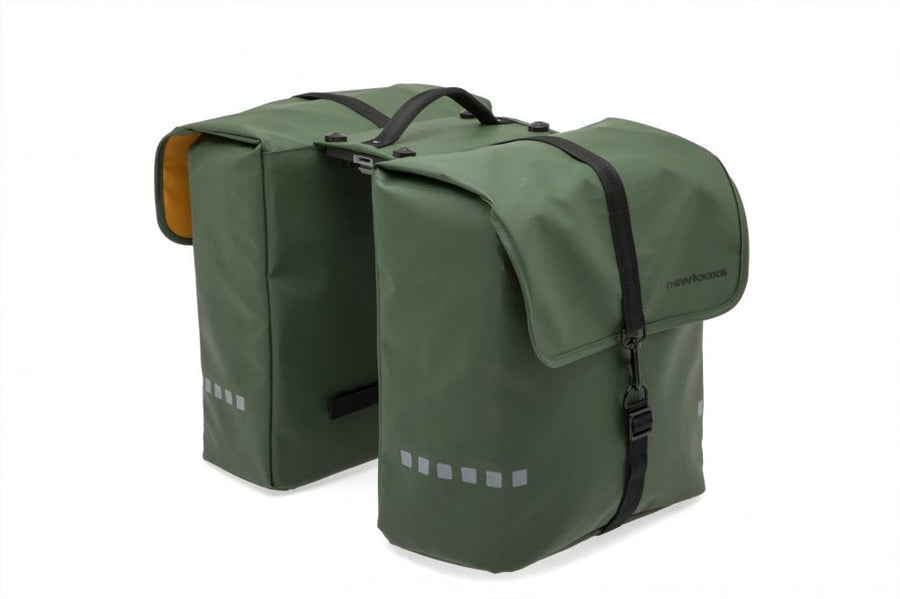 New Looxs Doppelpacktasche Odense Double MIK Green 2x ca. 18-20 l Green - geräumige, wasserdichte Gepäcklösung