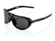 100% Westcraft - Smoke Lens unis Matte Black - stylische Performance-Sportbrille