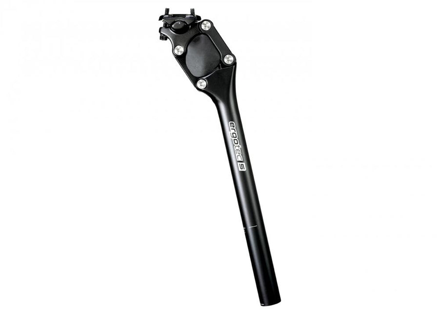 ergotec Federsattelstütze PM-705N ø27.2mm L350mm AL7075 T6 schwarz - 27.2 mm - Sattelstützen