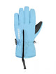 CHIBA Kids Basic Finger - Kinder-Radhandschuhe hellgrau, wasserdicht, winddicht, atmungsaktiv, Größe III