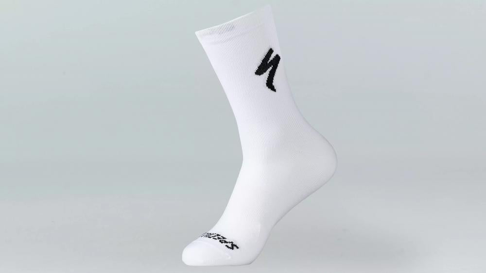 SOFT AIR TALL LOGO SOCK WHT/BLK XL - Socken - Bekleidung