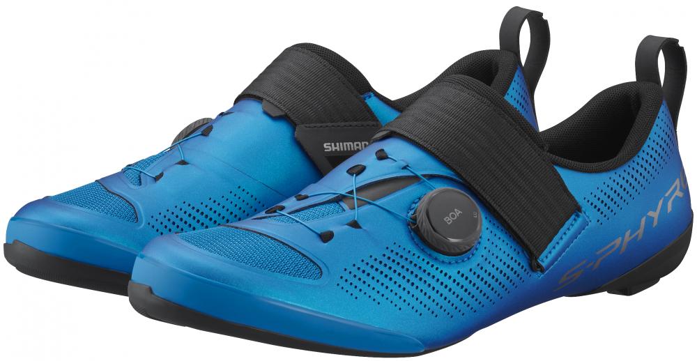 SHIMANO Fahrradschuhe TR903 Herren/Damen Road SPD-SL Größe 47 Blau