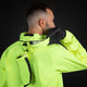 CHIBA Rainjacket - wasserdichte, atmungsaktive Rad-Regenjacke neongelb 4XL