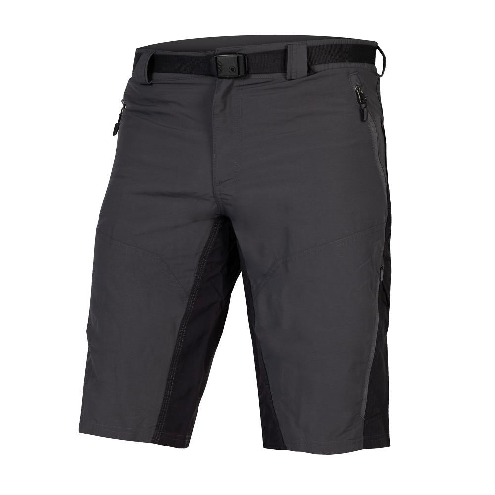 Endura Hummvee Short mit Innenhose grau XXXL - strapazierfähige MTB-Shorts mit herausnehmbarer Innenhose, atmungsaktiv, robust, mit Belüftung und viel Stauraum