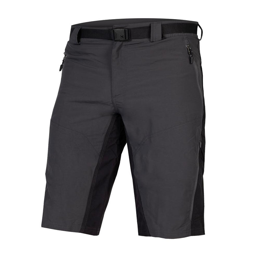Endura Hummvee Short mit Innenhose grau XXXL - strapazierfähige MTB-Shorts mit herausnehmbarer Innenhose, atmungsaktiv, robust, mit Belüftung und viel Stauraum