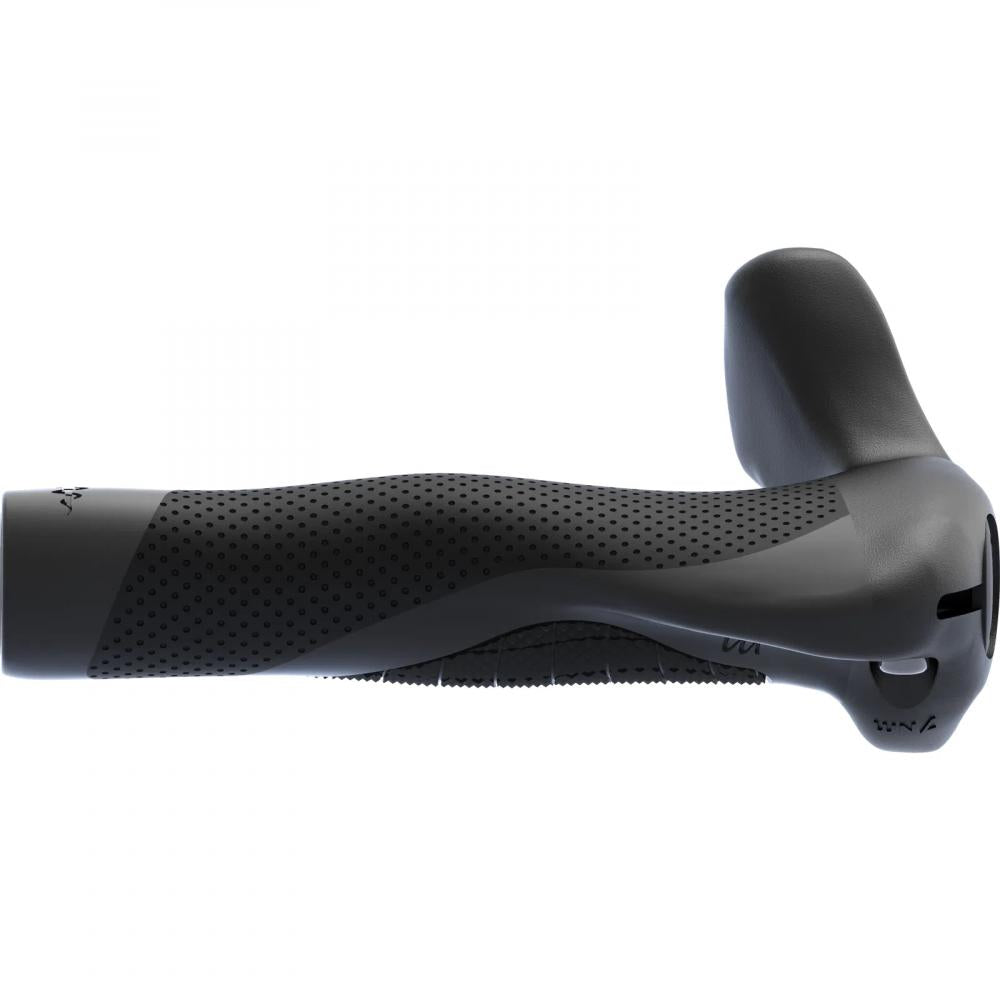 SQlab Stuby® M Fahrradgriffe mit ergonomischen Barends für optimale Kraftübertragung und Komfort - Griffgummi - Länge 155 mm geeignet für Trekking und City