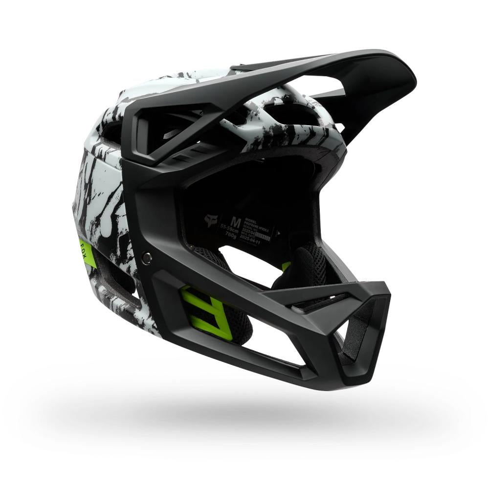 FOX Proframe Thrive Fullface-MTB-Helm White M 55-59 cm mit Mips