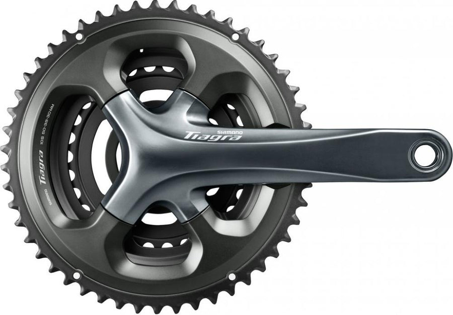 SHIMANO Kurbelgarnitur TIAGRA FC-4703 - 10-fach - 170 mm 50-39-30 Zähne Grau