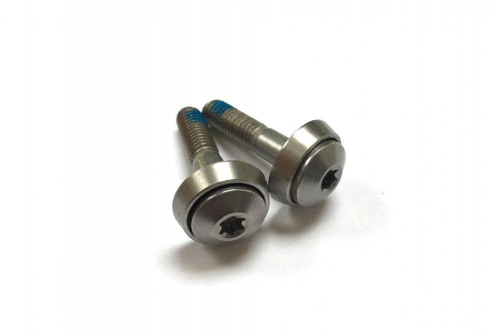 by.schulz Sattelklemmschrauben G.2 - M6 Torx T25 - Edelstahl, mit konkaven Unterlegscheiben, passend für G.2 ST und G.2 LT