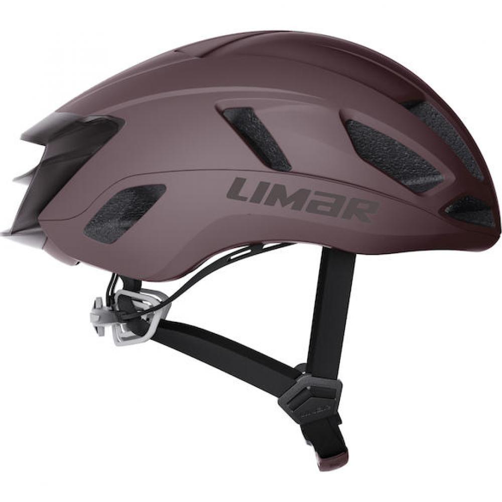 Limar Air Atlas Matt Avana Brown L Braun - aerodynamischer Rennradhelm neueste Version